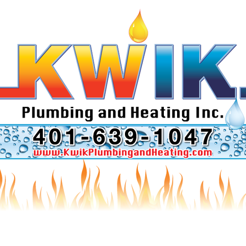 Create the next logo for Kwik Plumbing and Heating Inc. デザイン by DeBuhr