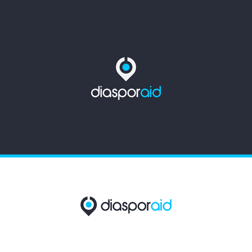 Design a powerful logo for diasporaid, an impact-oriented network/platform for expats Design by INSPart