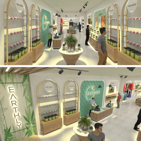 Earthly | Cannabis L'Atelier – Flagship Store Design & Layout