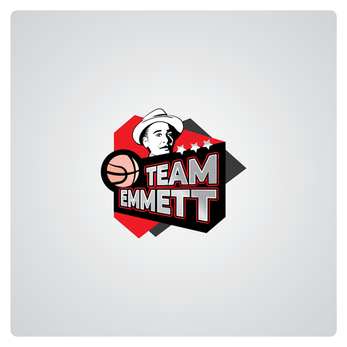 Basketball Logo for Team Emmett - Your Winning Logo Featured on Major Sports Network Design por Sam.D
