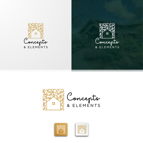 Design a FUN Eco Chic eclectic modern nature Logo for a Famous Home funiture and accessories store Design by ankhistos