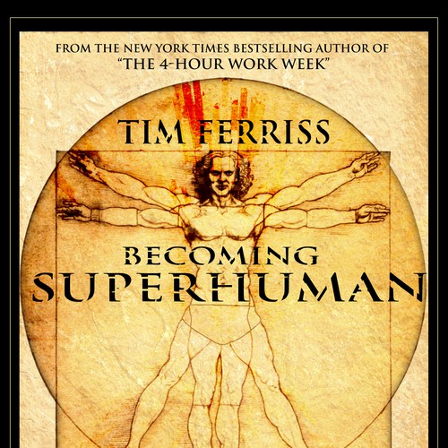 "Becoming Superhuman" Book Cover Réalisé par joenation2