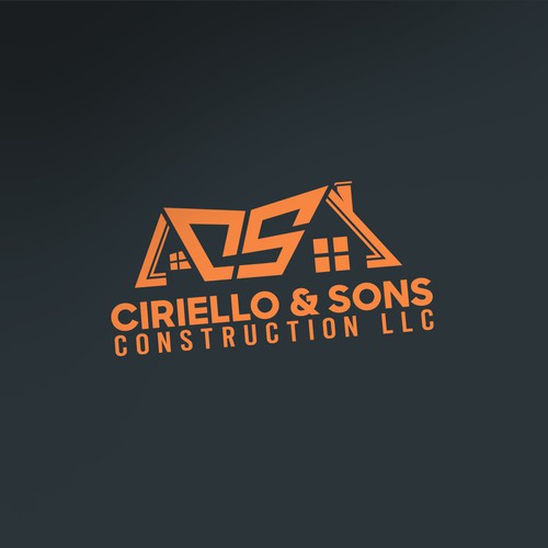 Roofing contractor logo that will be easy to remember and never forgotten Ontwerp door _roe