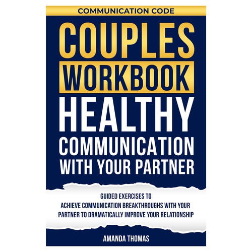 Couples WORKBOOK  Healthy Communication with Your Partner Guided Exercises to Achieve Communication Design by R A H E E M ツ