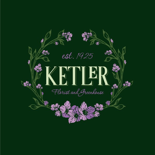Logo for Florist and Greenhouse