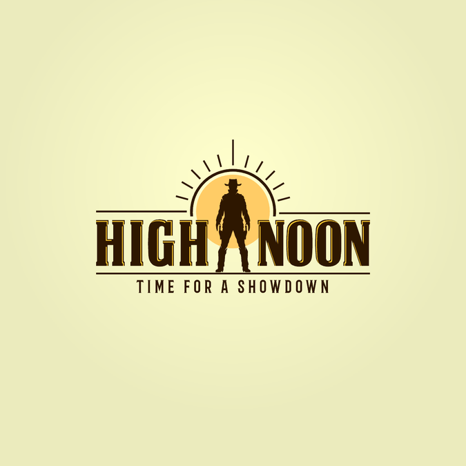 HIGH NOON Logo design contest