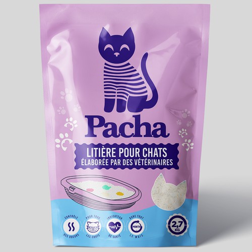 Cat Litter startup Minimalistic packaging - Contest Design von agooshe