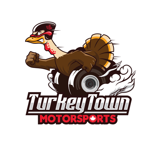 A logo for Turkey Town Motorsports? A name like that HAS to get your creative juices flowing. Design by Democomics