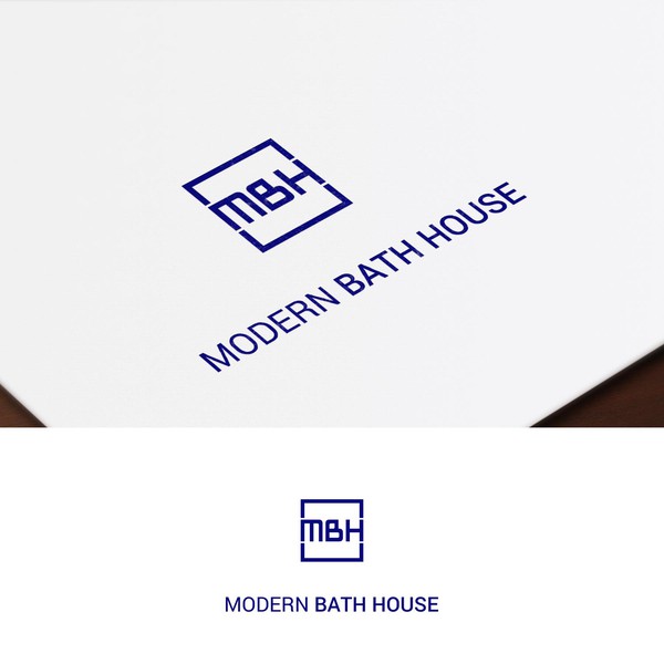 Design by Alhamdulillah™ titled "Modern Bath House Branding"