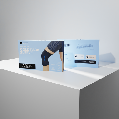 Package Design for Cold Compression Ice Sleeve Design by Julia Arnhem