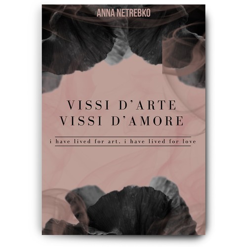 Illustrate a key visual to promote Anna Netrebko’s new album Design by Guido_Astolfi