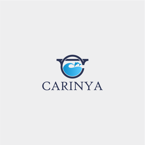 A logo for Carinya Apartments Design by Gprex