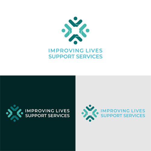 I want a logo that signifies inclusivity, improvement, and community help Design by nisae