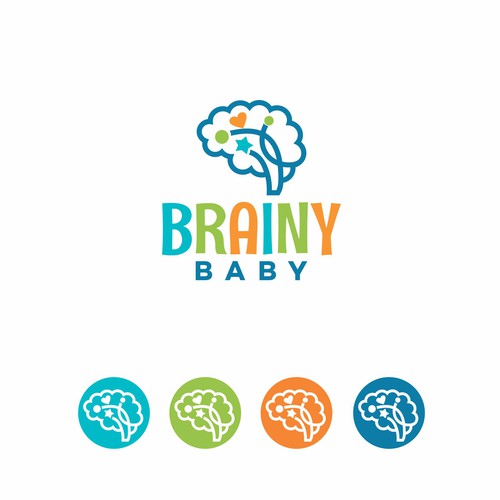 Design di Logo needed for Brainy Baby: Food to Enhance A Baby's Brain! di shon_m