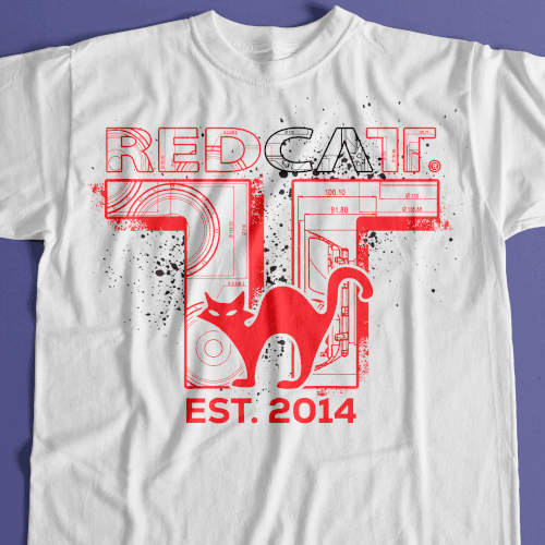 T-shirt design for audio brand Design by Graphics Guru 87