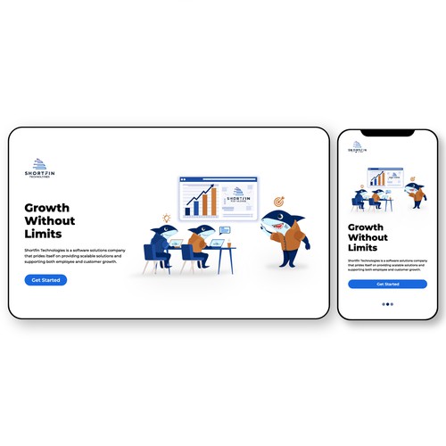 We need website illustrations for our software solutions company Design by Loominarius Ars