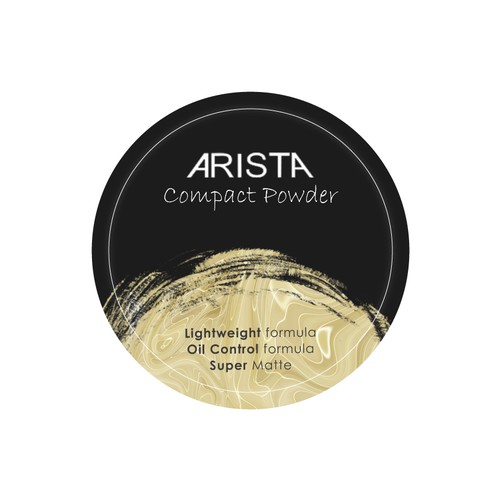 Arista Compact Powder Design by Austin Studios