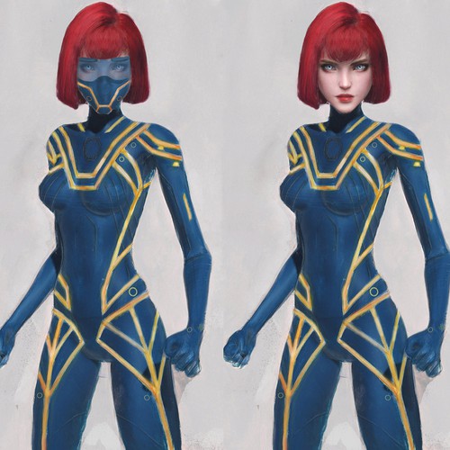 Create a SUPERHERO Costume! Design by DaveMC02