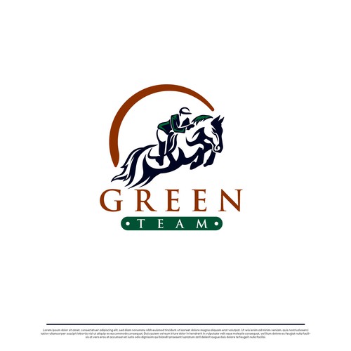 Looking for a powerful logo for an Horse jumping team for international competitions logo Design by ShiipArt