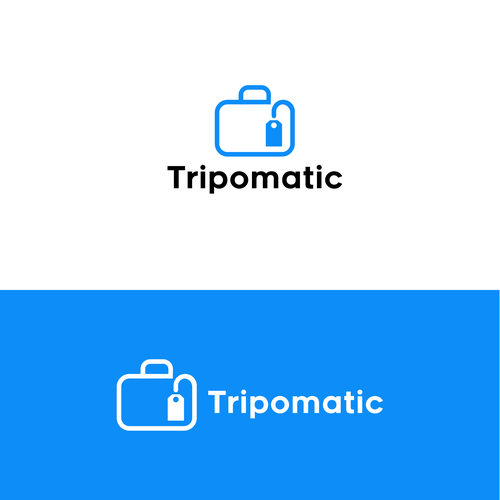 New logo for rebranding a trip planning app Design by #RDWN
