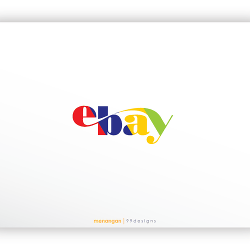 Design 99designs community challenge: re-design eBay's lame new logo! por menangan