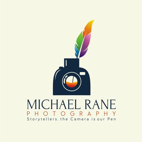 Designs Vibrant & creative logo for photographer. Slogan