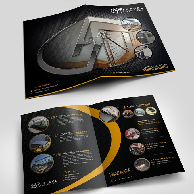 brochure công ty sản xuất