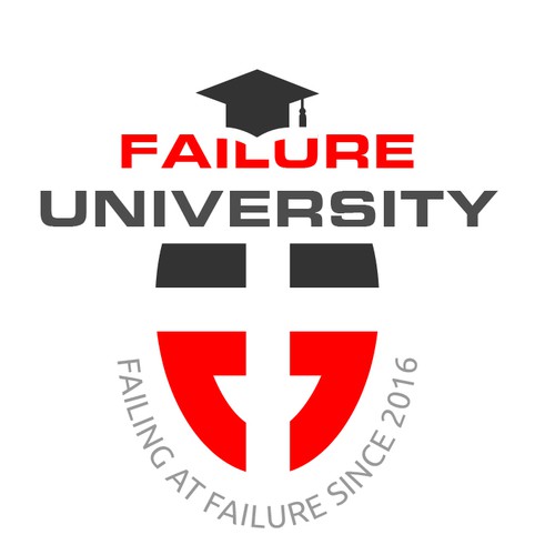 Edgy awesome logo for "Failure University" Design by Craft4Web