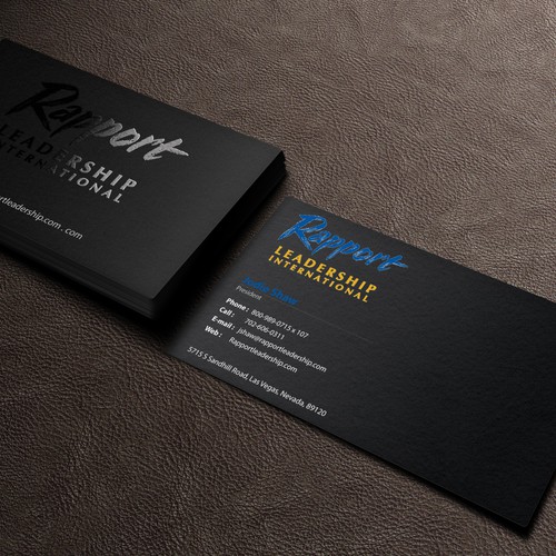 New business cards designs Design by MediaProductionArt