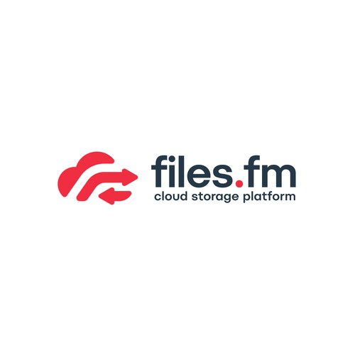 Files.fm logo and brand refresh for cloud storage platform Design by Omniverse™