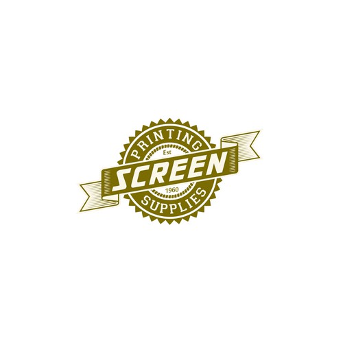 logo for Screen Printing Supplies Design by andiasmara