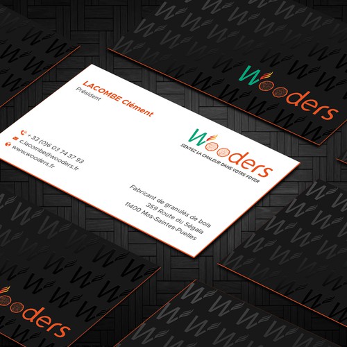 Proposition sur un concours de Carte de visite, réalisée par Taaiebah