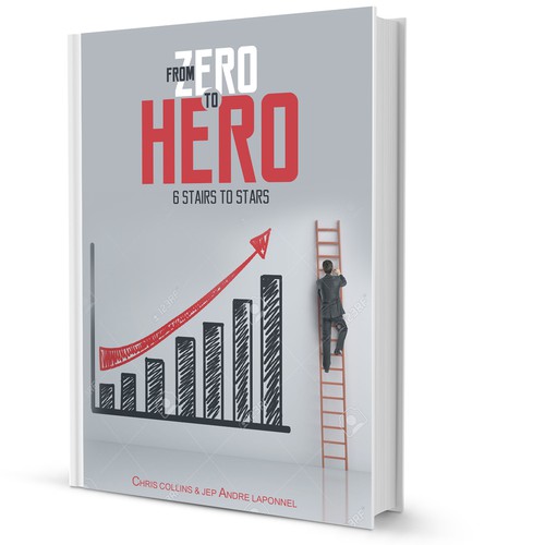 ZERO to HERO book cover | Book cover contest