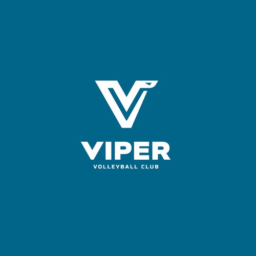 Diseño de Club Volleyball logo - Viper volleyball de Simon_says