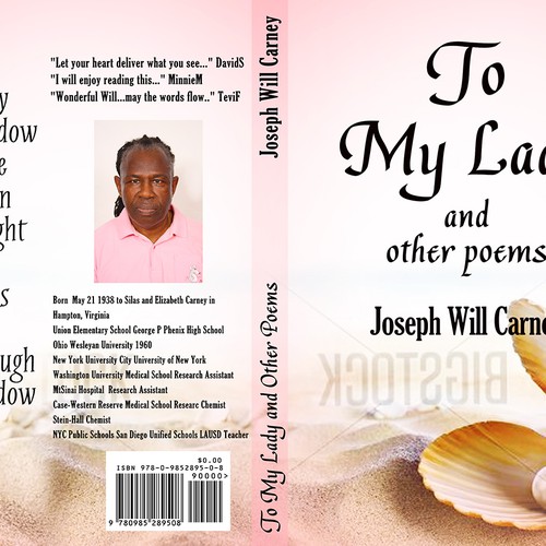 josephwillcarney-poet needs a new print or packaging design Design por Nellista