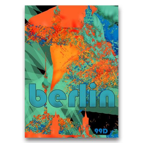 99designs Community Contest: Create a great poster for 99designs' new Berlin office (multiple winners) Design von Alexselva