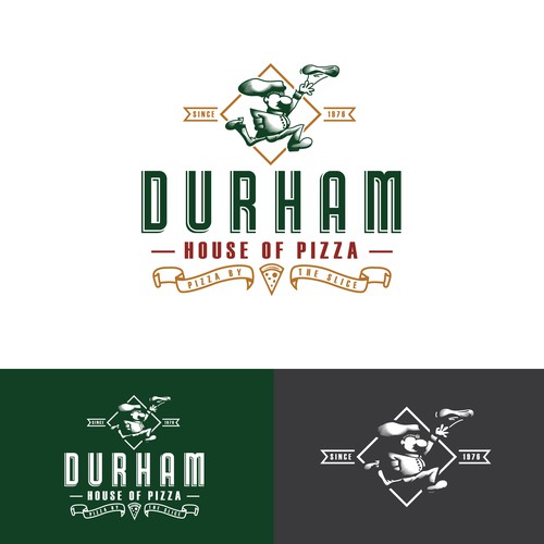 Pizza Restaurant Logo Design Design by Project Rebelation