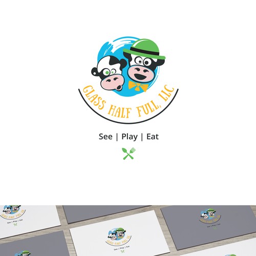 Glass Half Full Logo & business card contest