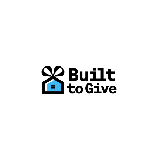 Logo for BUILT TO GIVE, a non-profit organization 'Restoring Security and Stability'