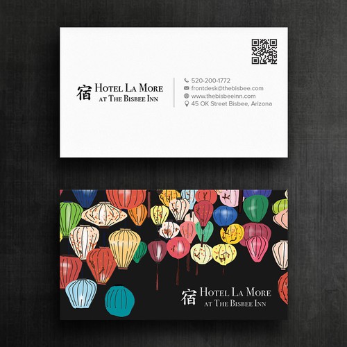 Design Business Card for Boutique Hotel di Felix SH