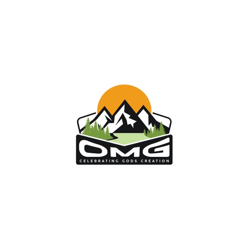 OMG Outdoor Ministry Group Design por Color Dot