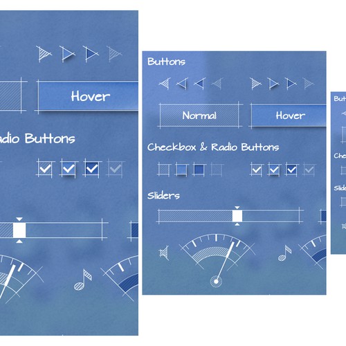 Video Game UI Concept (updated) デザイン by Liu Design