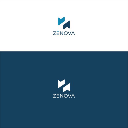 Zenova Logo: Revolutionary suite of health and wellness mobile apps Design by Agunk.desain