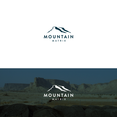 Mountain Matrix Logo Design by Nowshad Art