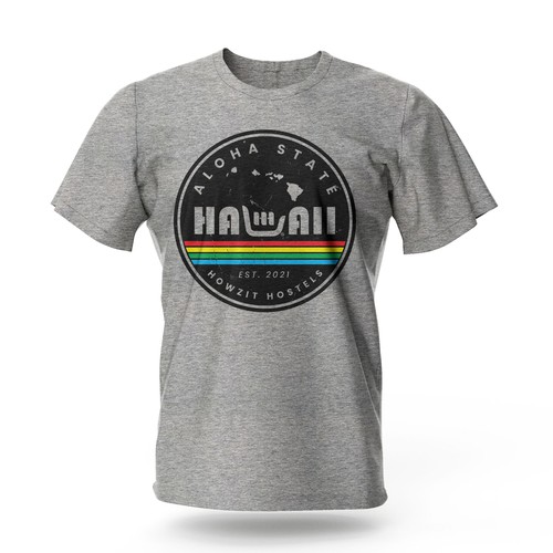 Maui - Hawaii Hostel looking for retail merch design! Design by Bee Man
