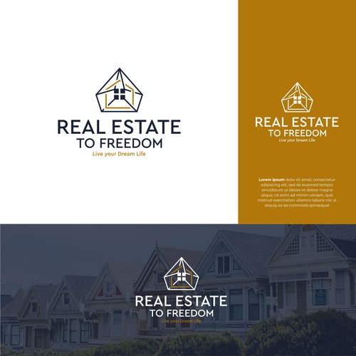 Real Estate to Freedom Design by Vscoanzo