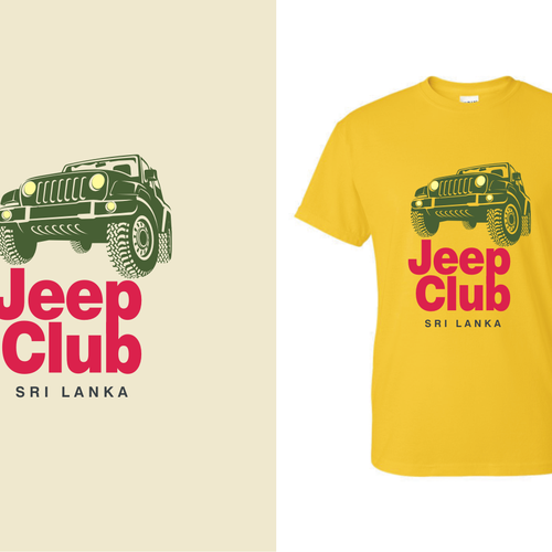 Design a SIMPLE logo for the JEEP Club of Sri Lanka!!! Design by brandeus