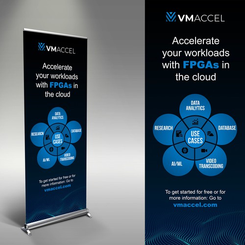 pull up banner needed for tech company Design by vsardju