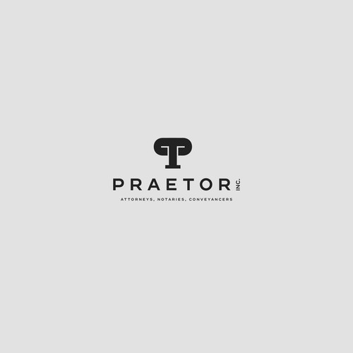 Design New law firm needing an innovative and non traditional logo (Praetor Inc.) por Akedis Design