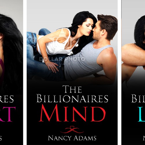 Create Appealing Romance Cover for New Billionaire Romance Trilogy! Diseño de PinaBee